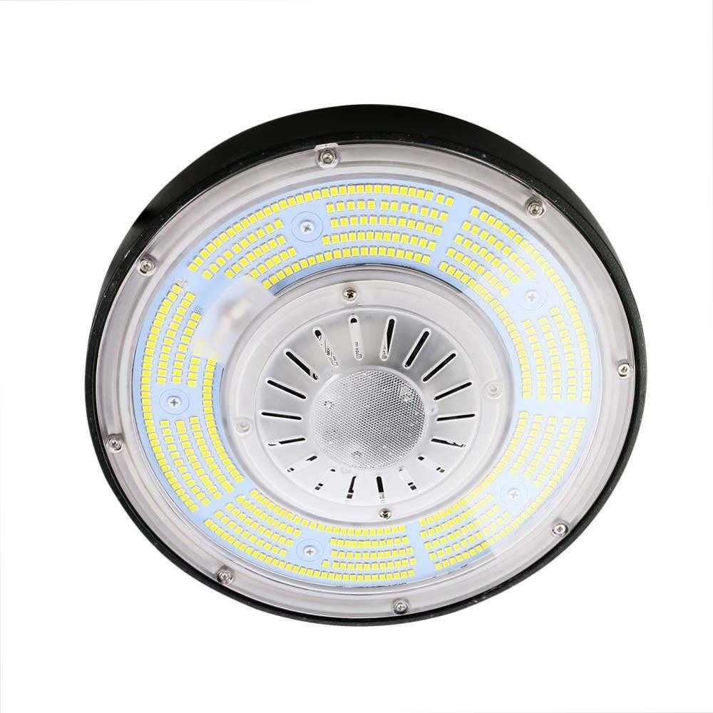 V-tac 200W LED UFO sandėlio šviestuvas, juodas, 6500K, dimeriuojamas