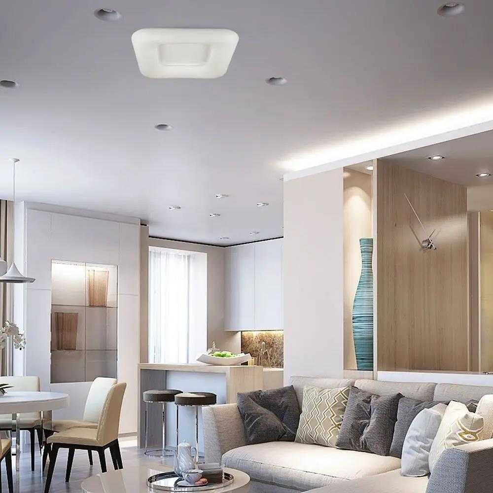 Lubinis šviestuvas V-tac 25W LED paviršinis šviestuvas, baltas, dimeriuojamas