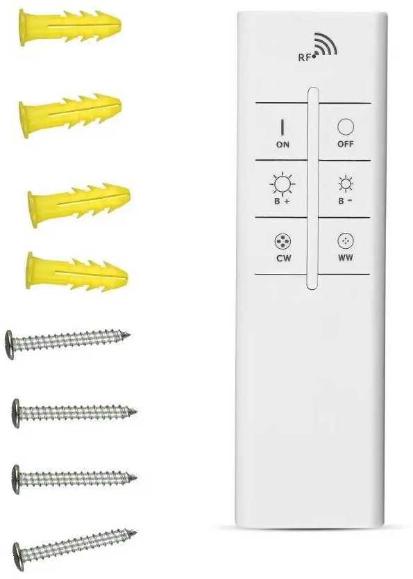 Lubinis šviestuvas V-tac 25W LED paviršinis šviestuvas, baltas, dimeriuojamas