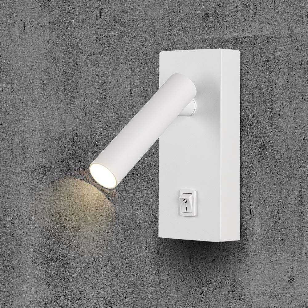 V-tac 2W LED sieninis šviestuvas, baltas, 4000K