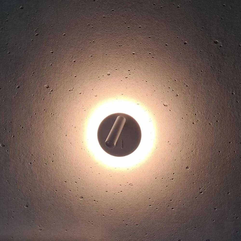 V-tac 9W LED sieninis šviestuvas, baltas, 3000K