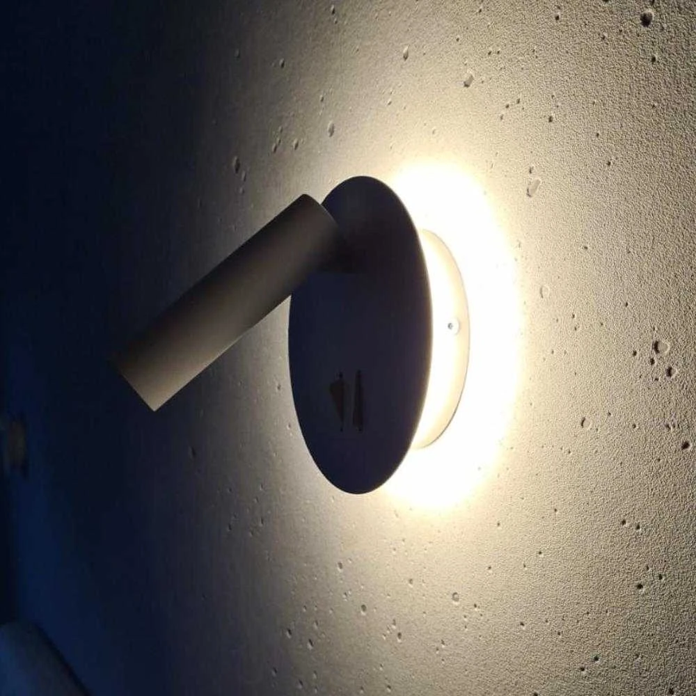 V-tac 9W LED sieninis šviestuvas, baltas, 3000K