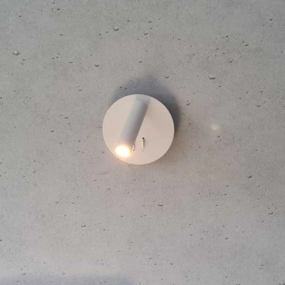 V-tac 9W LED sieninis šviestuvas, baltas, 3000K
