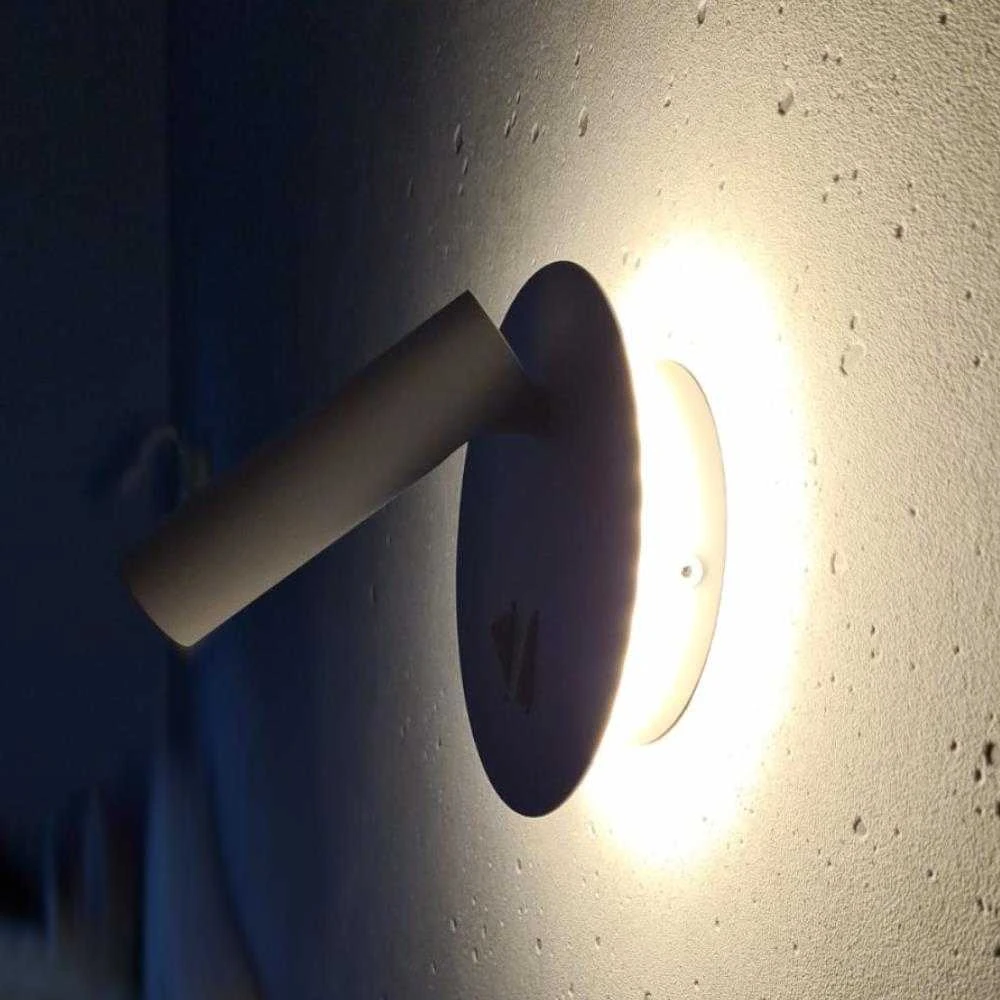 V-tac 9W LED sieninis šviestuvas, baltas, 3000K