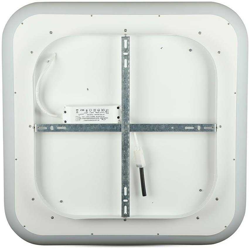Lubinis šviestuvas V-tac 40W LED paviršinis šviestuvas, baltas, dimeriuojamas