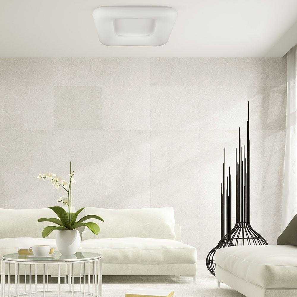 Lubinis šviestuvas V-tac 40W LED paviršinis šviestuvas, baltas, dimeriuojamas