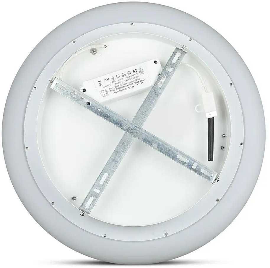 Lubinis šviestuvas V-tac 78W LED paviršinis šviestuvas, baltas, keičiantis spalvas