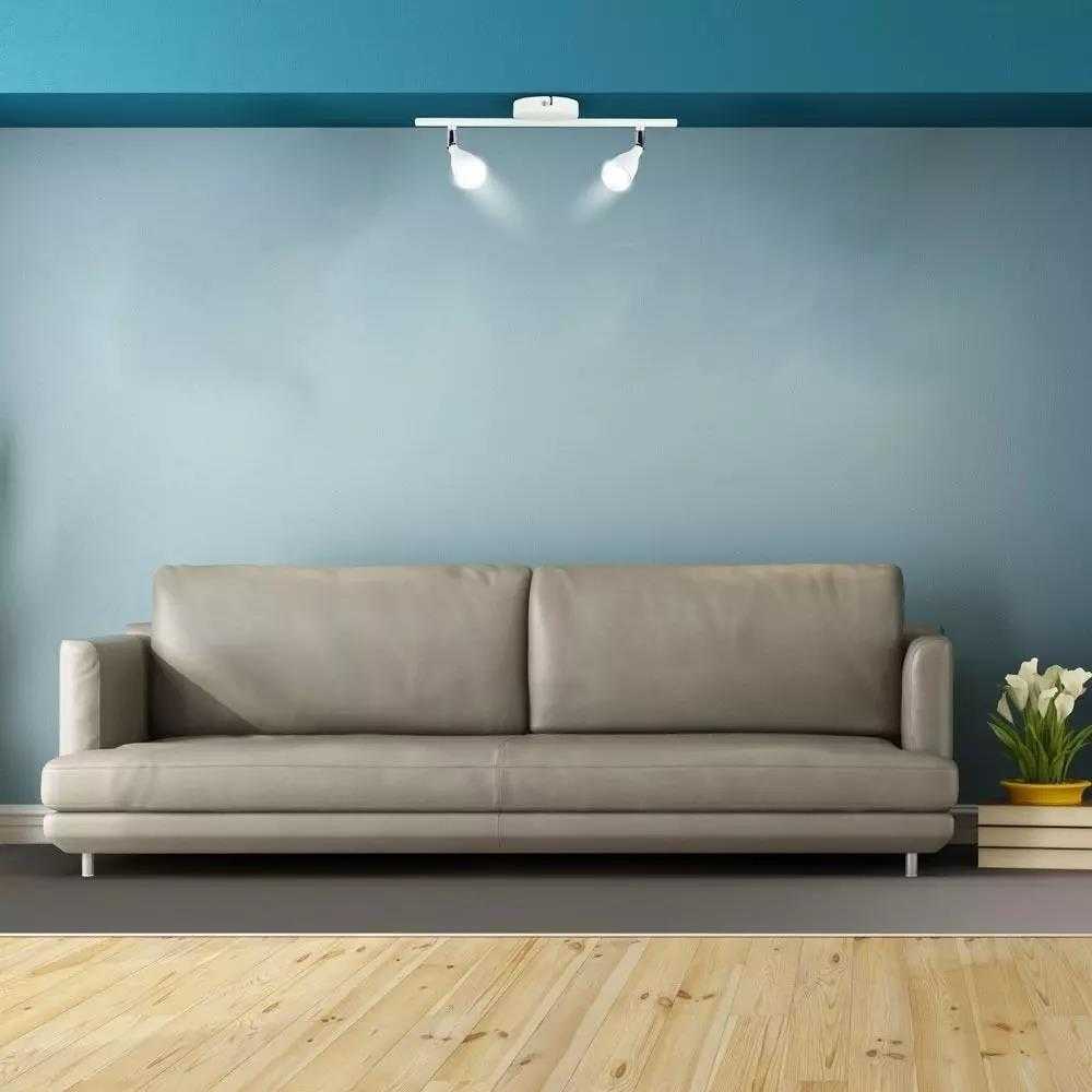 Lubinis šviestuvas V-tac 2x4,5W LED sieninis/paviršinis šviestuvas, baltas, 3000K
