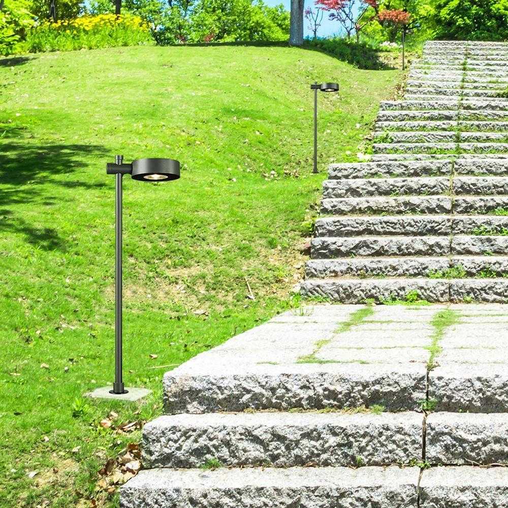 V-tac 6W LED įsmeigiamas lauko šviestuvas, juodas, 4000K