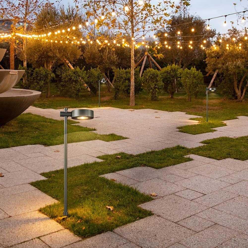 V-tac 6W LED įsmeigiamas lauko šviestuvas, juodas, 4000K