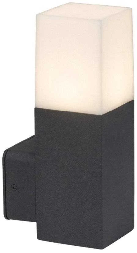 Lauko sieninis šviestuvas, aliuminis, juodas, IP54, GU10