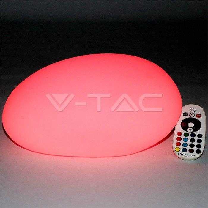 V-tac 0,5W LED šviestuvas, ovalus, RGB, D:28X21X17cm