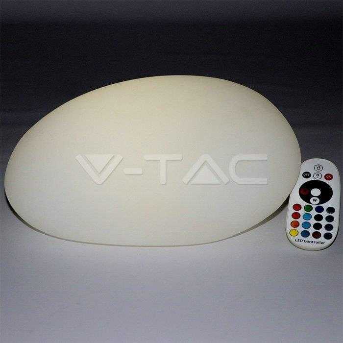 V-tac 0,5W LED šviestuvas, ovalus, RGB, D:28X21X17cm