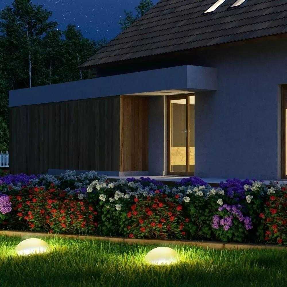 V-tac 3W LED šviestuvas, pusiau apvalus, RGB, D:50x26cm