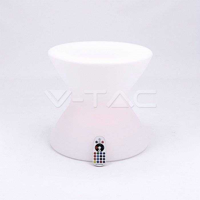 V-tac Kėdė su LED apšvietimu, RGB, D:40X36cm