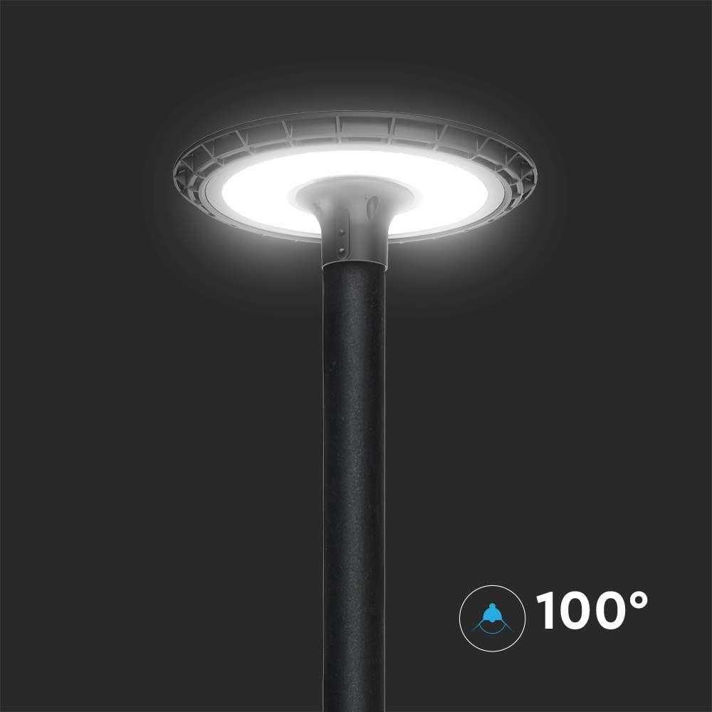 V-tac 120W LED lauko šviestuvas, juodas, 4000K