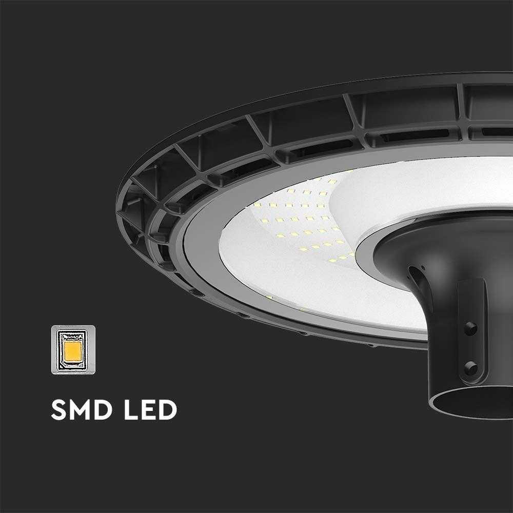 V-tac 120W LED lauko šviestuvas, juodas, 4000K