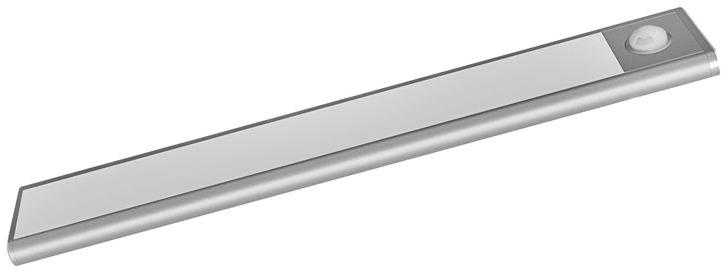 V-tac 2W LED įkraunamas linijinis paviršinis šviestuvas, 40cm, sidabro sp., 3000K, su judesio davikliu