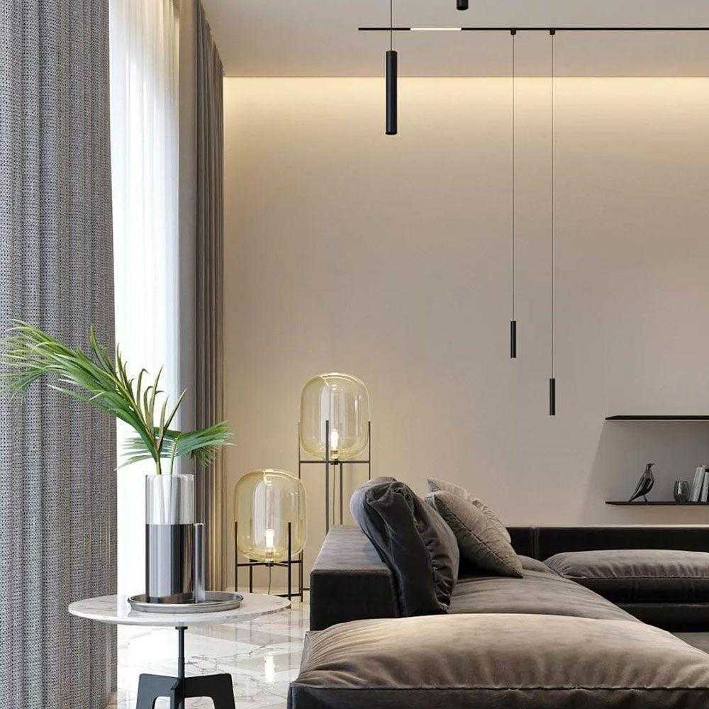 V-tac 8W LED SMART pakabinamas šviestuvas į magnetinius bėgelius, 48V, juodas, 2700-6400K