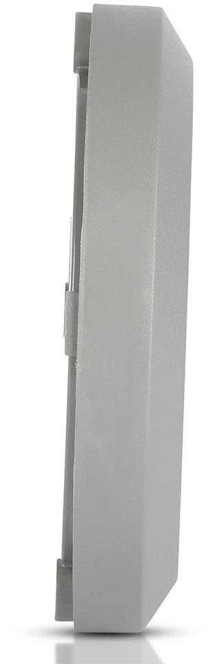 2W LED apvalus šviestuvas, pilkas, IP65, 3000K