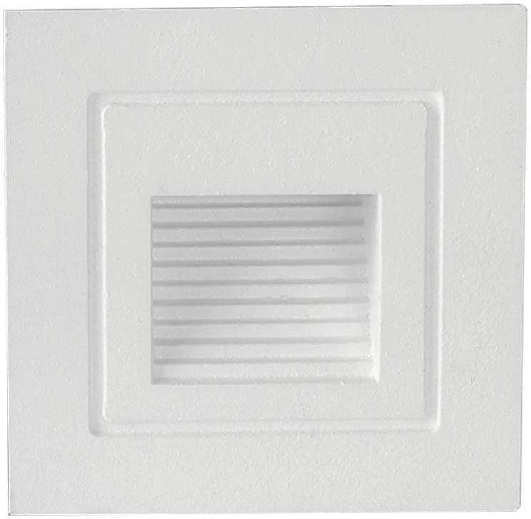 V-tac 3W LED įleidžiamas šviestuvas laiptams, baltas, 3000K, IP65