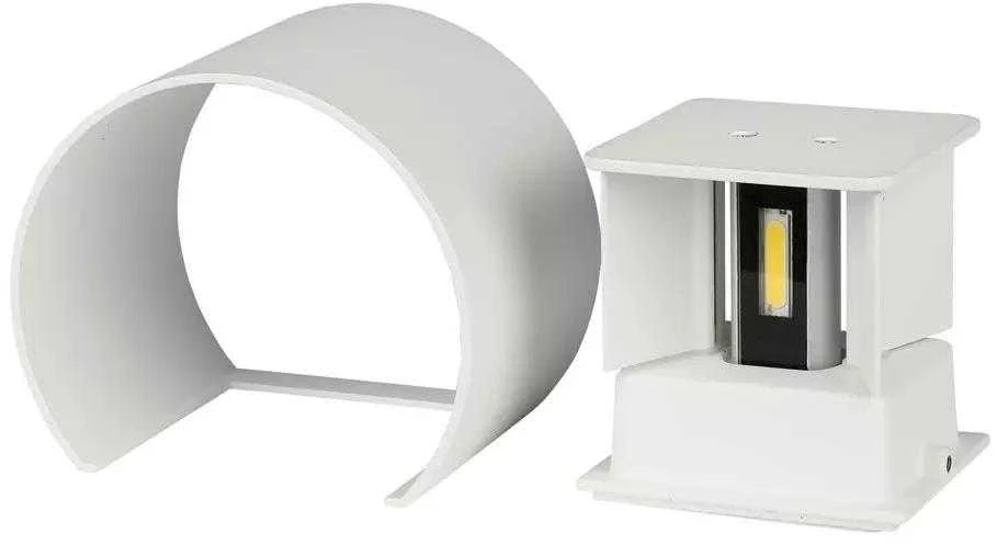 V-tac 5W LED sieninis šviestuvas, baltas, 3000K