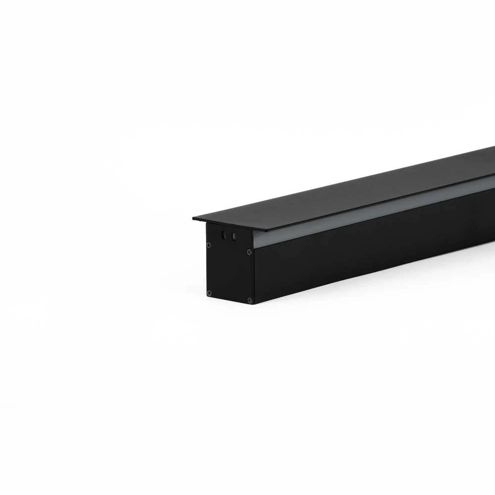 V-tac 23W LED linijinis sieninis šviestuvas, juodas, 3000K, IP65