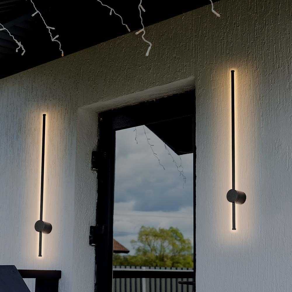 V-tac 12W LED sieninis lauko šviestuvas, juodas, 4000K