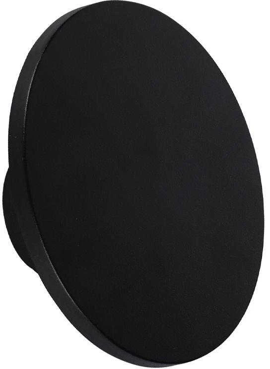 V-tac 12W LED sieninis šviestuvas, juodas, 3000K, IP65