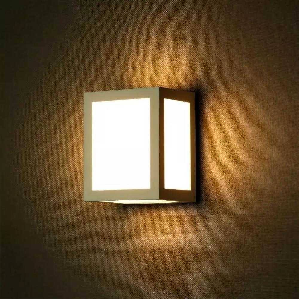 V-tac 12W LED sieninis šviestuvas, baltas, 3000K, IP65