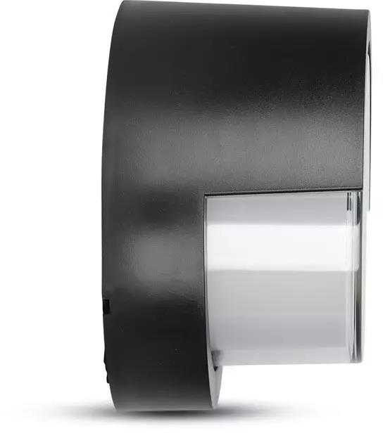 V-tac 12W LED sieninis šviestuvas, juodas, 4000K, IP65