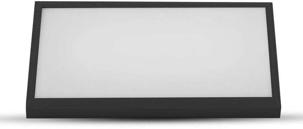 Sieninis šviestuvas V-tac 20W LED sieninis lauko šviestuvas, juodas, 4000K