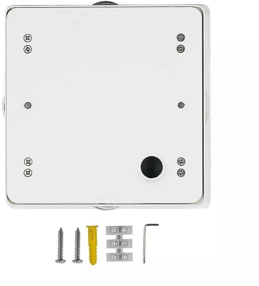 V-tac 4W LED sieninis šviestuvas, baltas, 3000K, šviečia į 4 puses