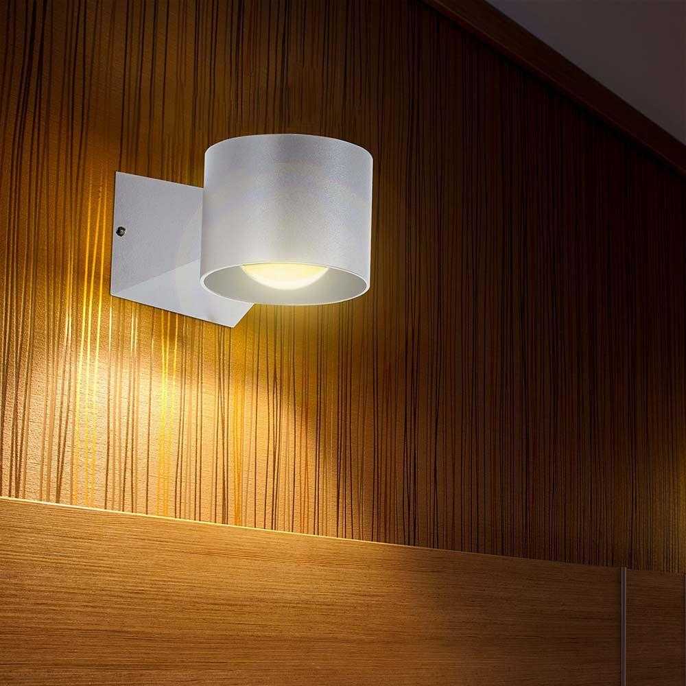 V-tac 5W LED sieninis šviestuvas, baltas, 4000K