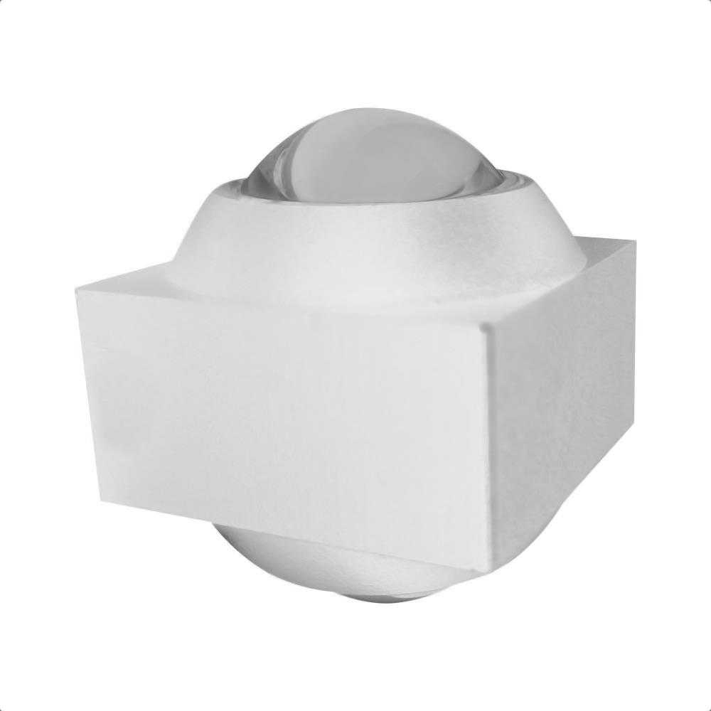 V-tac 2W LED sieninis šviestuvas, baltas, 4000K, IP54