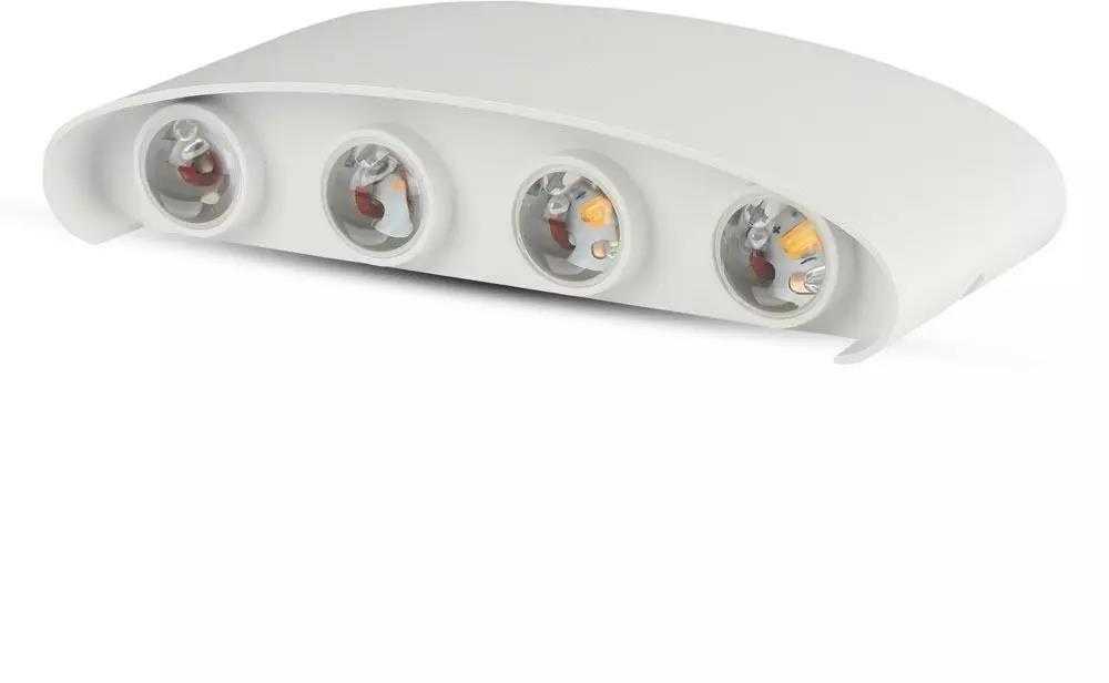 8W LED sieninis šviestuvas V-TAC, baltas, 4000K (dienos šviesa)