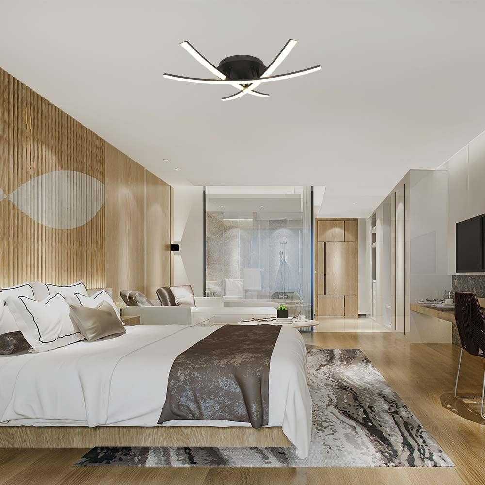 Lubinis šviestuvas V-tac 20W LED paviršinis šviestuvas, juodas, 3000K