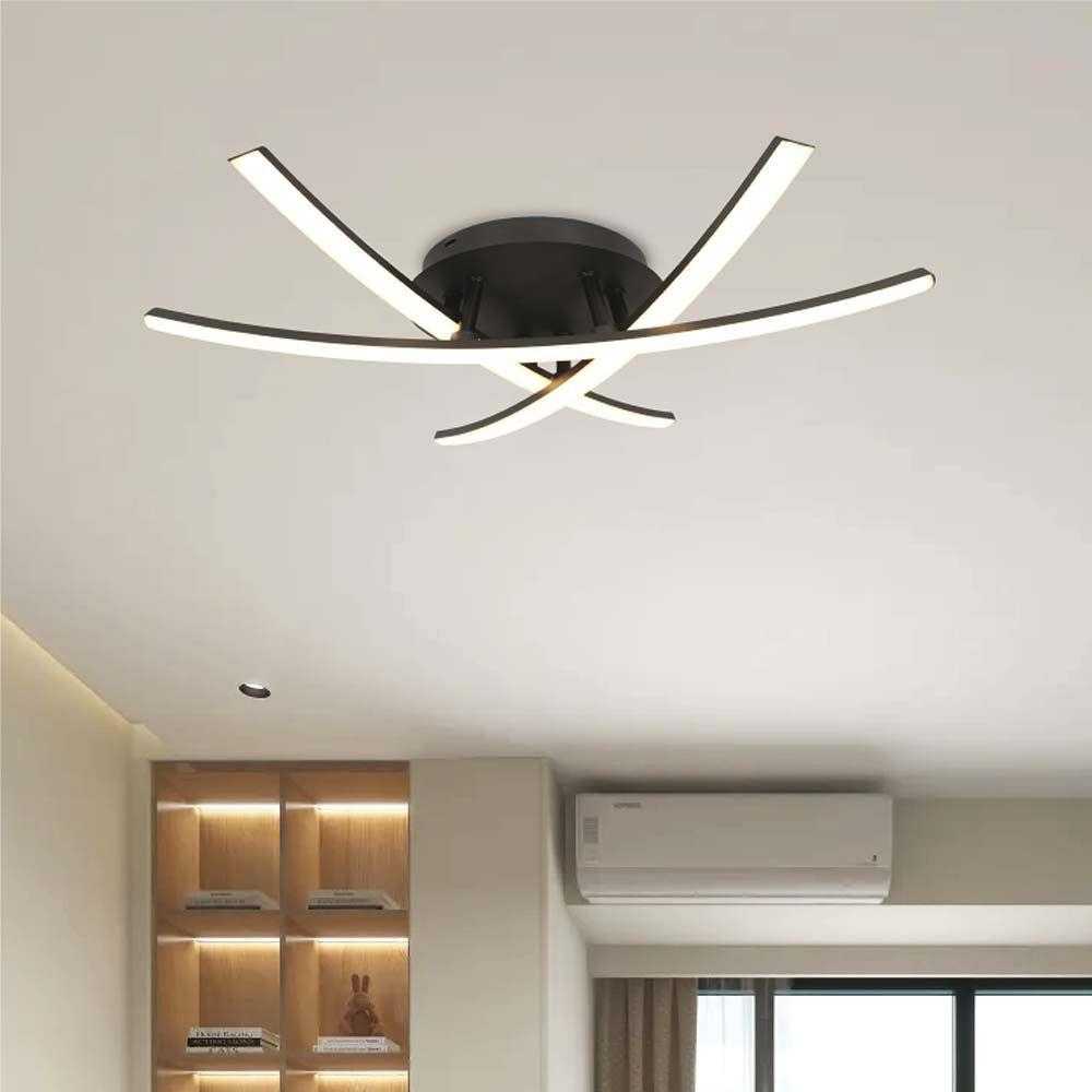 Lubinis šviestuvas V-tac 20W LED paviršinis šviestuvas, juodas, 3000K