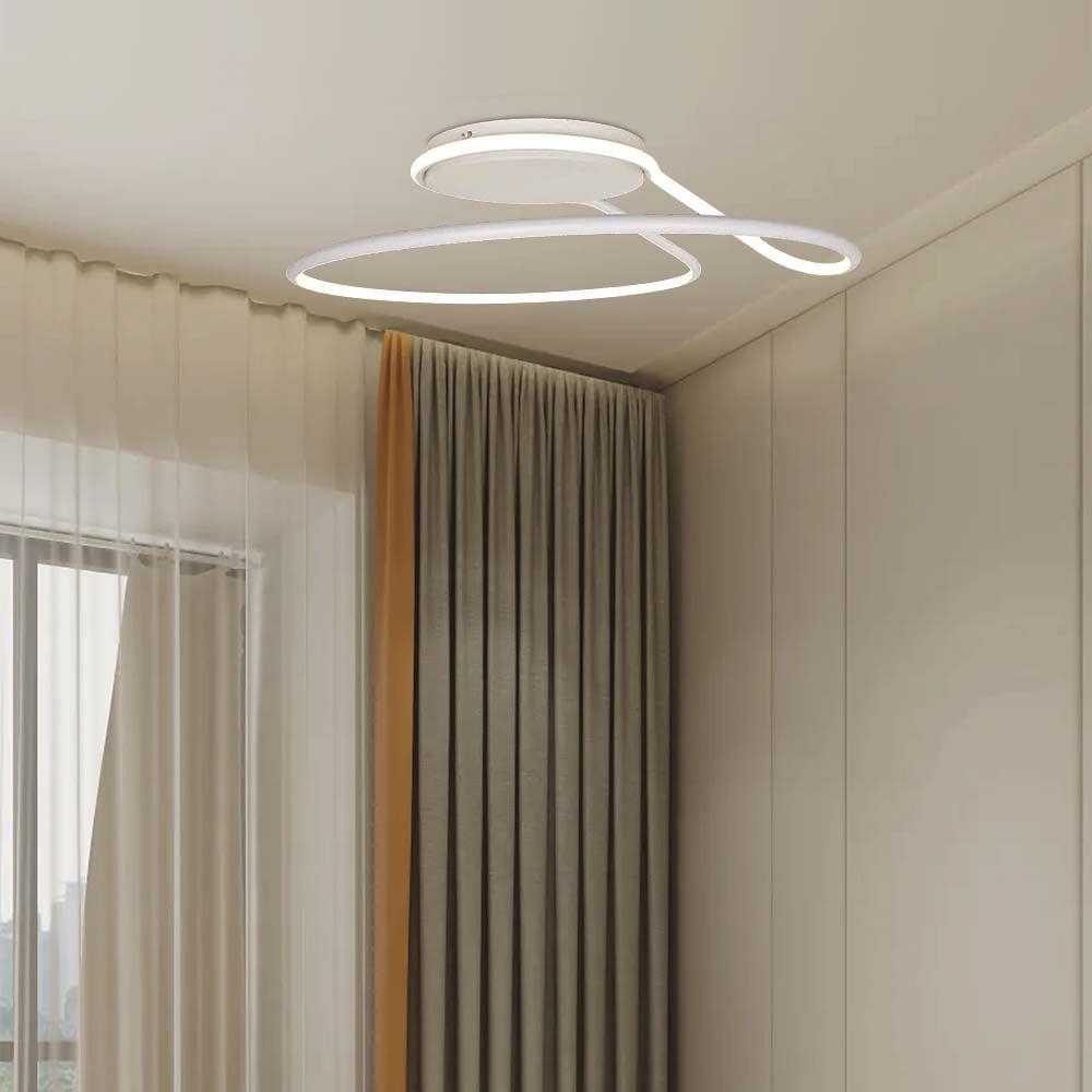 Lubinis šviestuvas V-tac 24W LED paviršinis šviestuvas, baltas, 4000K