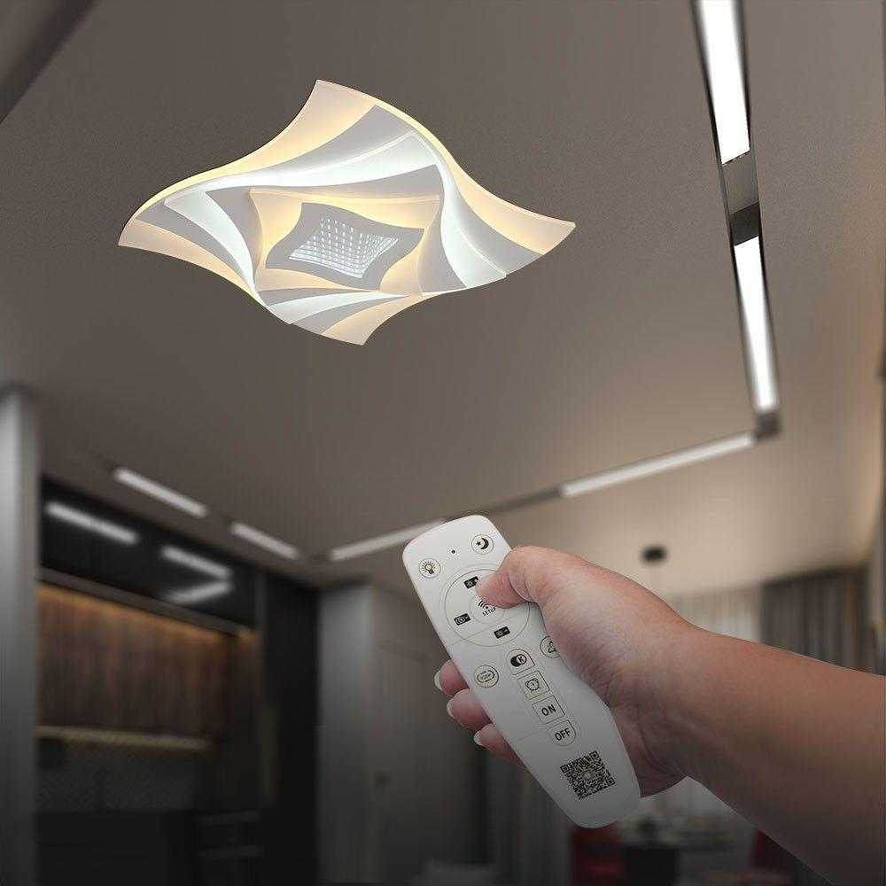 Lubinis šviestuvas V-tac 75W LED paviršinis šviestuvas, baltas, 3000-6500K, dimeriuojamas