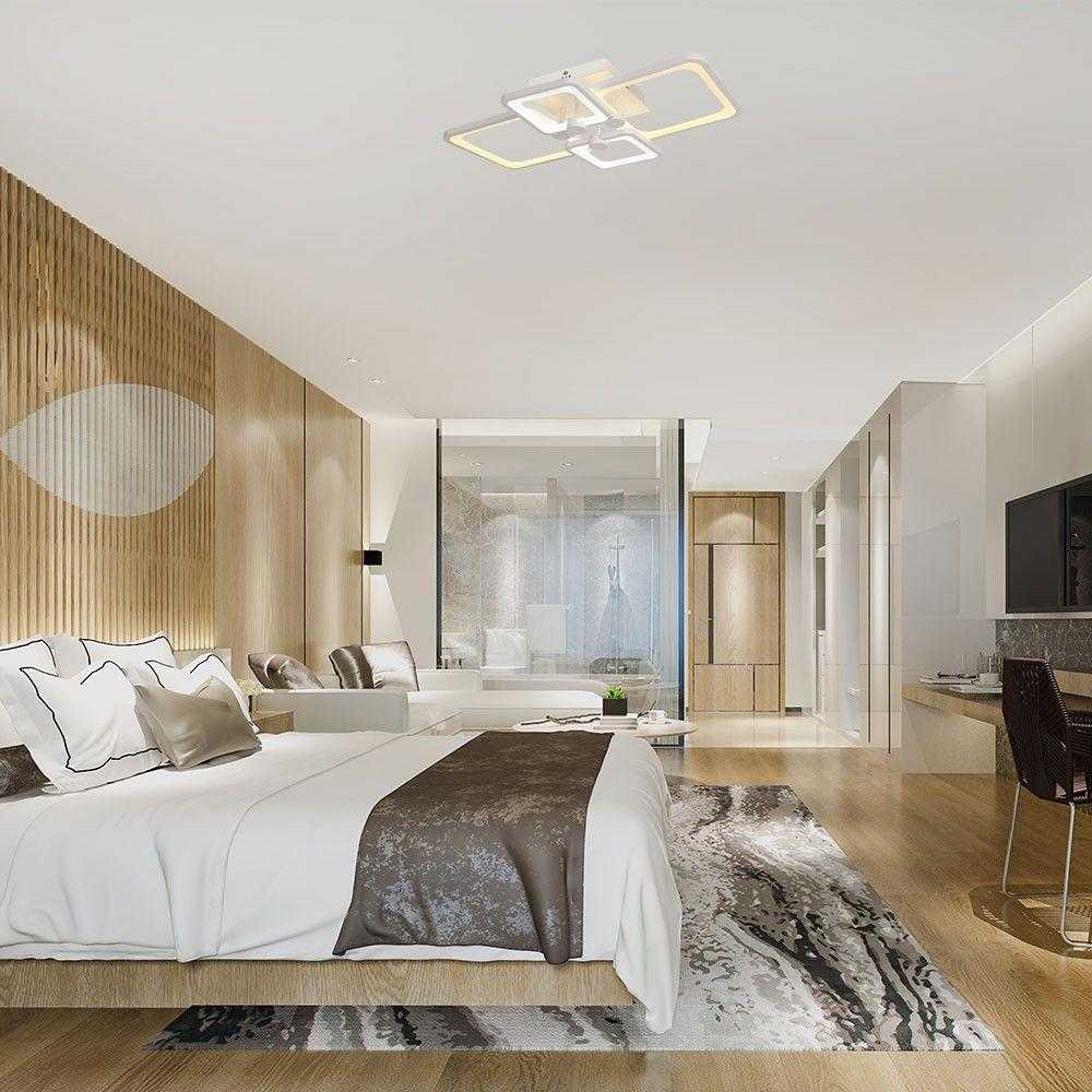 Lubinis šviestuvas V-tac 70W LED paviršinis šviestuvas, baltas, 3000-6000K, dimeriuojamas