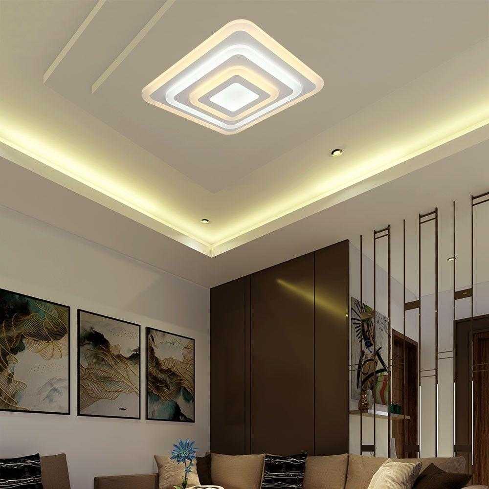 Lubinis šviestuvas V-tac 77W LED paviršinis šviestuvas, baltas, 3000-6500K, dimeriuojamas