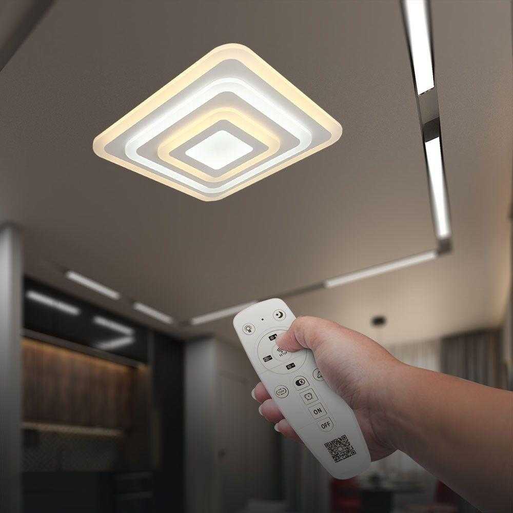 Lubinis šviestuvas V-tac 77W LED paviršinis šviestuvas, baltas, 3000-6500K, dimeriuojamas