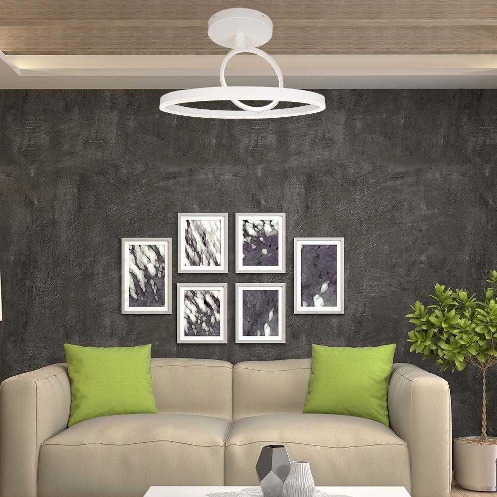 Lubinis šviestuvas V-tac 37W LED paviršinis šviestuvas, baltas, 4000K