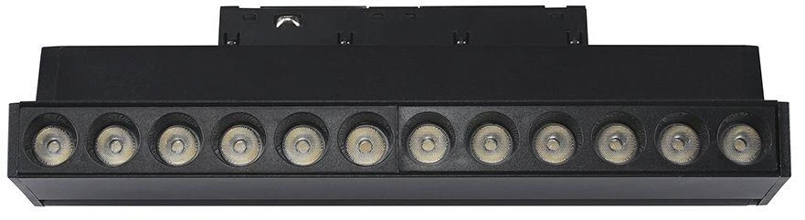 Oprawa szynoprzewód 48V V-TAC 10W 48V 36st LED juoda 22cm regulowana VT-41029 4000K 840lm 3 metai gwarancji