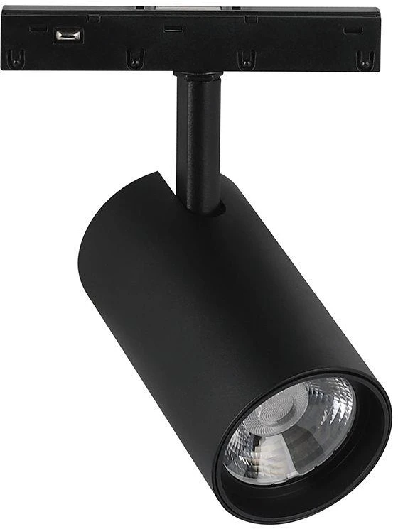 Oprawa szynoprzewód 48V V-TAC 10W 48V LED projektorius juoda VT-40012 4000K 950lm 3 metai gwarancji