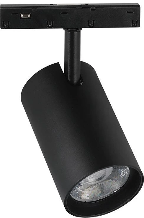 Oprawa szynoprzewód 48V V-TAC 12W 48V LED projektorius juoda VT-40020 4000K 1140lm 3 metai gwarancji