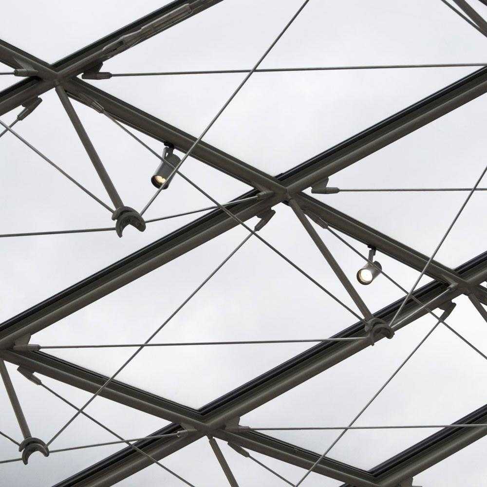 20W LED šviestuvas į 3 fazių bėgelius, juodas, 3000K, CREE LED chip