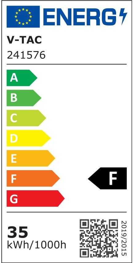 35W LED šviestuvas į 3 fazių bėgelius, juodas, 3000K, CREE LED chip