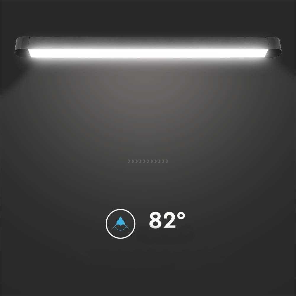 V-tac 18W LED šviestuvas į magnetinius bėgelius ULTRA THIN, juodas, 6400K